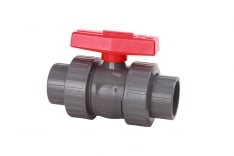 PVC True Union Ball Valve 1-1/4" SCH 80